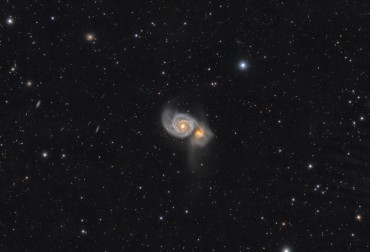 M51 Whirlpool galaxy